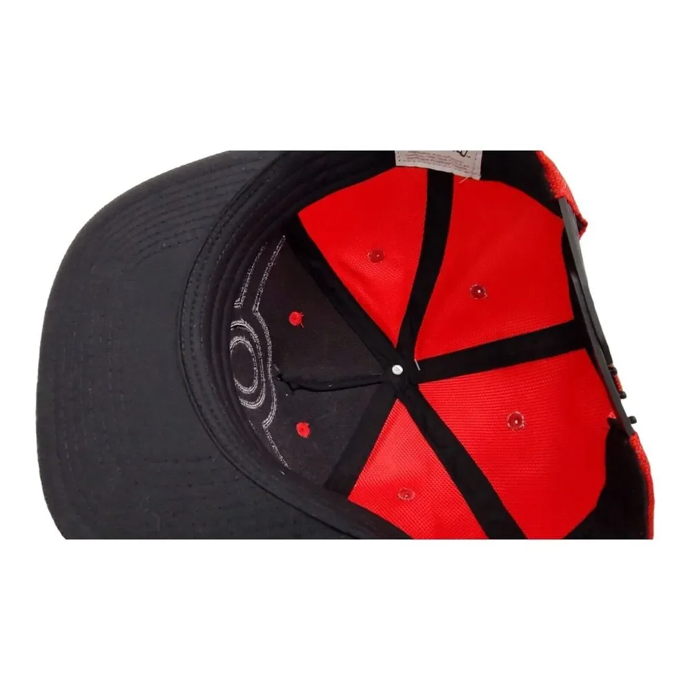 NEW Pokeball Pokemon BIOWORLD Adjustable OSFM Snapback Hat Cap Flat Black Brim